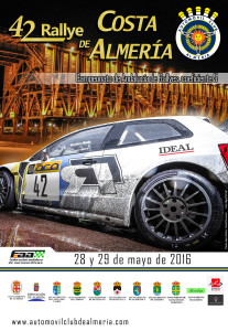 CARTEL XLII Rallye Costa de Almería